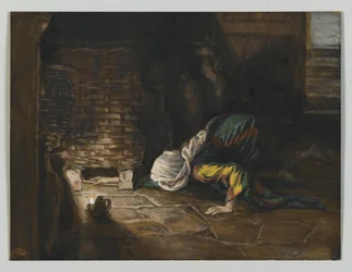 The Lost Drachma, illustration from The Life of Our Lord Jesus Christ