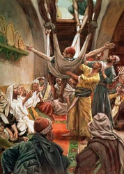 The Palsied Man Let Down Through the Roof