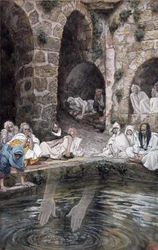 The Pool of Bethesda, illustration for The Life of Christ, c.1886-94