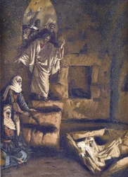 The Resurrection of Lazarus - from “The Life of Our Lord Jesus Christ” - 1899 by James Tissot