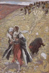 The Scapegoat, illustration for The Life of Christ, c.1886-94