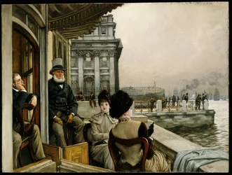 The Terrace of the Trafalgar Tavern, Greenwich