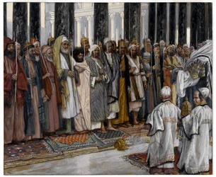 The Testing of the Suitors of the Holy Virgin, illustration for The Life of Christ
