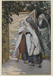 The Visitation, illustration for The Life of Christ