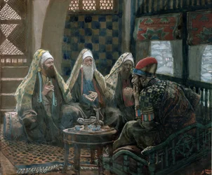 The Wise Men and Herod, Illustration for The Life of Christ