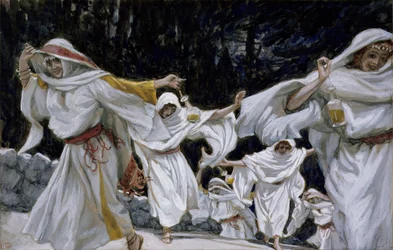 The Wise Virgins, Illustration for The Life of Christ