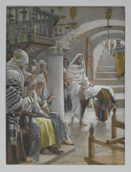 The Woman with an Infirmity of Eighteen Years, illustration from The Life of Our Lord Jesus Christ