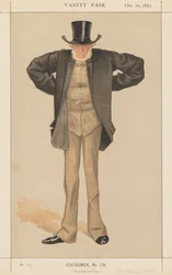 Vanity Fair: Statesman, No. 128 Newcastle-on-Tyne, 1872