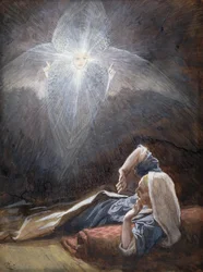 Vision of St. Joseph, illustration for The Life of Christ