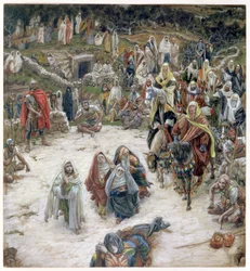 What Christ Saw from the Cross, illustration for The Life of Christ, c.1886-96