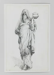 Woman of Cairo, illustration from The Life of Our Lord Jesus Christ