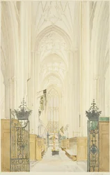 Transept of St Mary Redcliffe, looking South