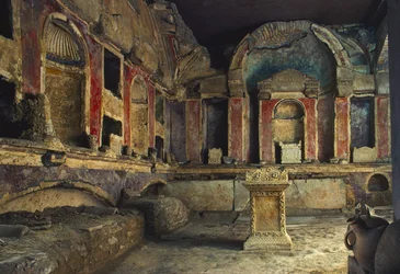 The ancient necropolis beneath St. Peter