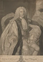 Thomas Pelham-Holles, 1st Duke of Newcastle upon Tyne and 1st Duke of Newcastle under Lyme
