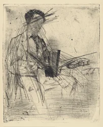 Impressions from cancelled plates by Whistler - Ross Winans