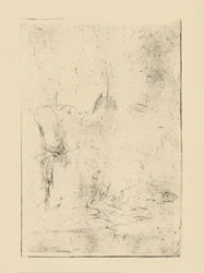 Impressions from Cancelled Plates by Whistler - Seated Figure