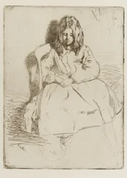 Annie, Seated