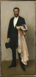 Arrangement in Flesh Colour and Black: Portrait of Theodore Duret