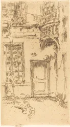 Courtyard, Rue P.L. Courier