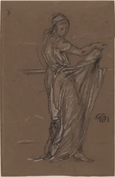 Draped Female Figure