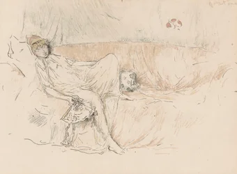 Draped Figure, Reclining