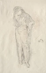 Draped Figure Standing