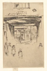 Drury Lane, from the Second Venice Set (A Set of Twenty-six Etchings)