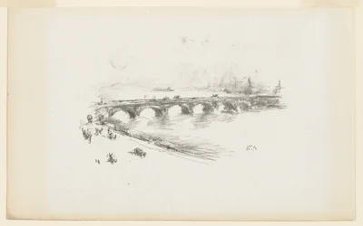 Evening, Little Waterloo Bridge