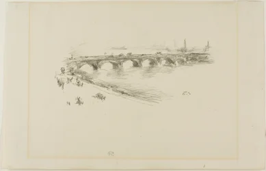Evening, Little Waterloo Bridge