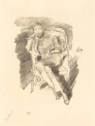 Firelight: Joseph Pennell, No. 2