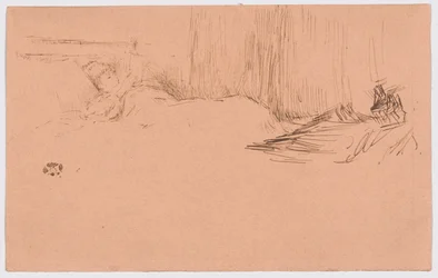 Girl Reading in Bed
