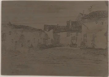 Liverdun. One of the Twelve Etchings from Nature