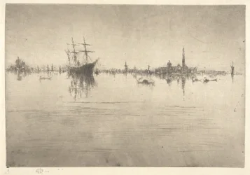 Nocturne, from the First Venice Set (Venice, A Series of Twelve Etchings)