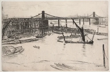 Old Hungerford Bridge