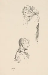 Sketches of Miss Philip and Mr. A. Studd