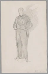 Study for Portrait of Thomas Way