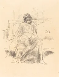 The Draped Figure, Seated