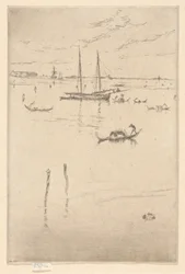 The Little Lagoon, from the First Venice Set (Venice, A Series of Twelve Etchings)