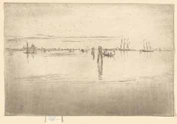 The Long Lagoon, from the Second Venice Set (A Set of Twenty-six Etchings)
