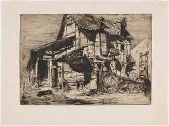 The Unsafe Tenement. One of the Twelve Etchings from Nature (The French Set)