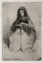 Twelve Etchings from Nature: Fumette