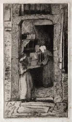 Twelve Etchings from Nature: The Mustard Seller