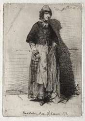 Twelve Etchings from Nature: La Mère Gérard