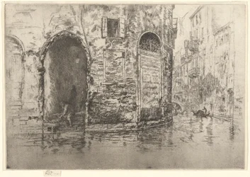 Two Doorways, from the First Venice Set (Venice, A Series of Twelve Etchings)