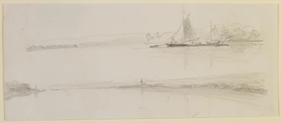 Two Scenes on a River