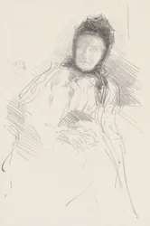 Unfinished Sketch of Lady Haden