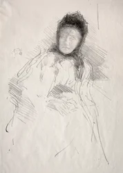 Unfinished Sketch of Lady Haden