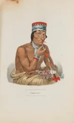 WA-EM-BOESH-KAA; A Chippeway Chief, from The Aboriginal Portfolio