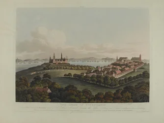 Denmark 1807: The Siege of Copenhagen, engraved by Robert Pollard and Joseph Constantine Stadler, published in 1807