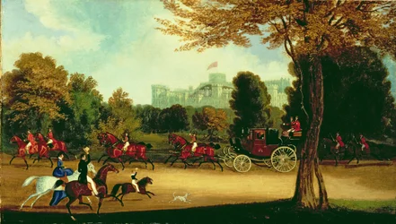 William IV Driving in Windsor Park